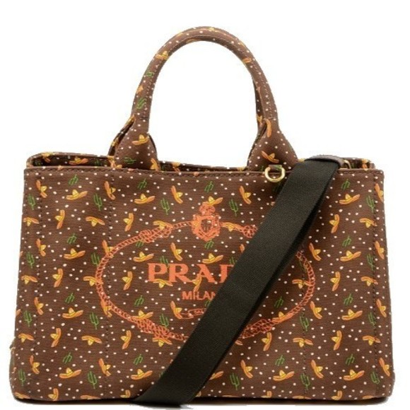 Prada Canapa Bag Tote - Picture 1 of 5